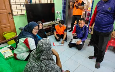 LAWATAN MOBILE TEAM TASK FORCE PEMUTIHAN DATA MISKIN TEGAR MBIP