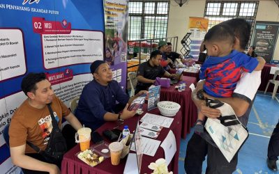 BOOTH PAMERAN YAYASAN PENYAYANG ISKANDAR PUTERI BERSEMPENA HARI BERTEMU PELANGGAN MUKIM TG KUPANG 3.0