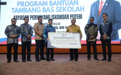 PELANCARAN BANTUAN TAMBANG BAS SEKOLAH YPIP TAHUN 2026
